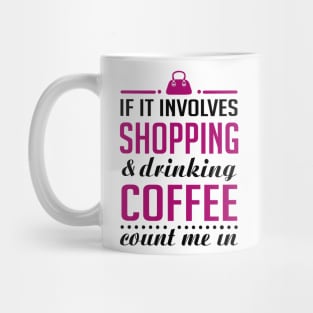 Shopping and Coffee Mug